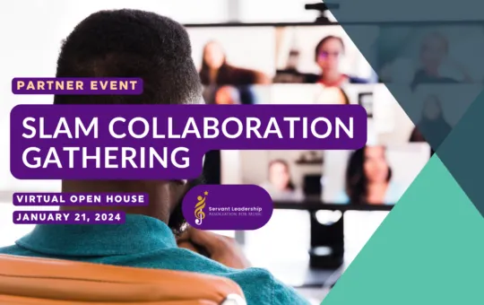 Develop Better Leadership with Smart Fellowship! Register for the next SLAM Collaboration Gathering Open House Event taking place on January 21, 2024